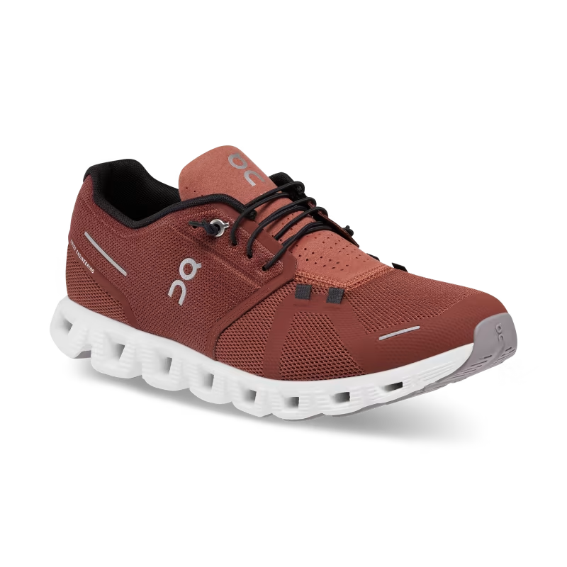 On Running Cloud 5 Trainers Ruby/Rust - Urban Menswear