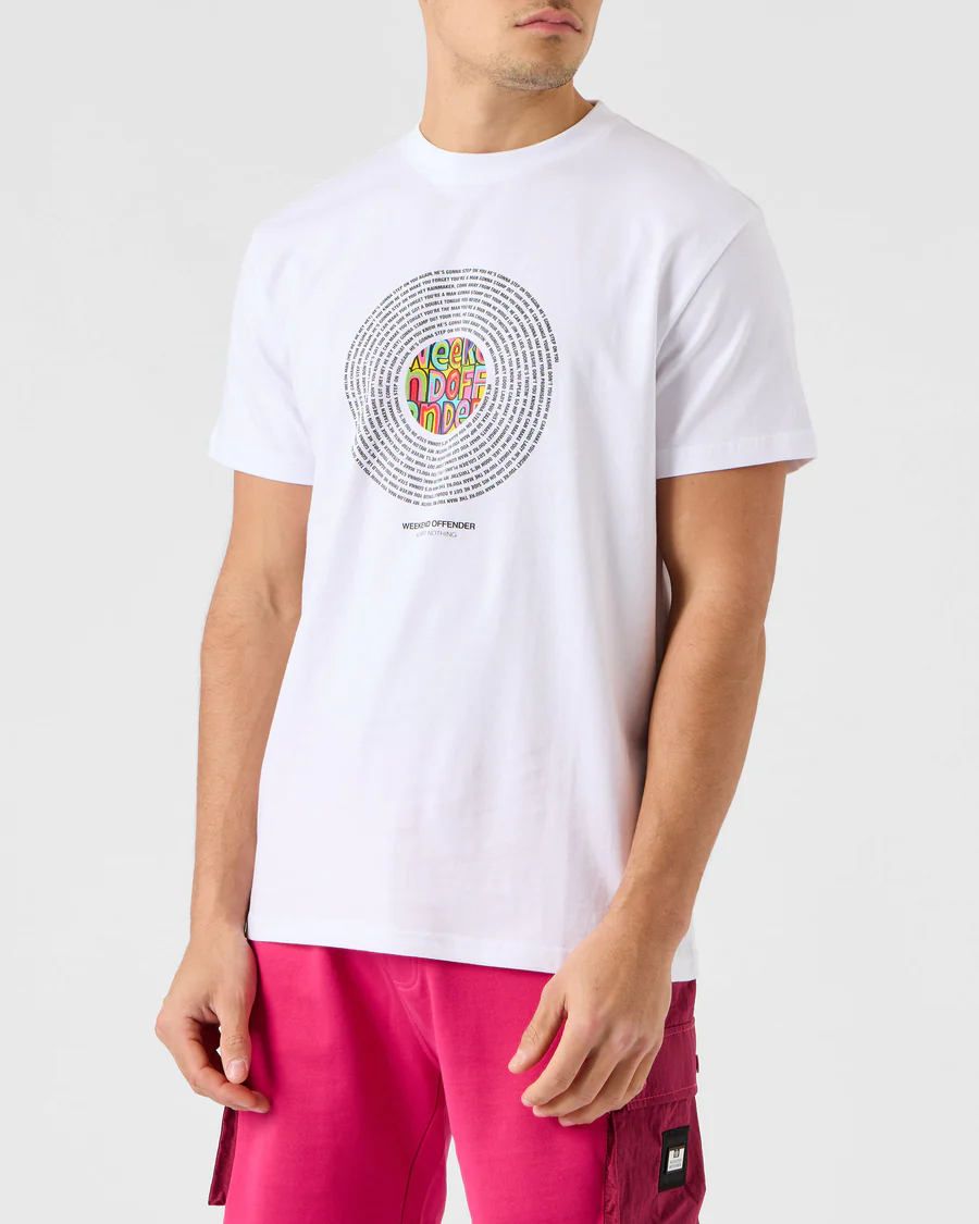 Weekend Offender Melons T-Shirt White - Urban Menswear