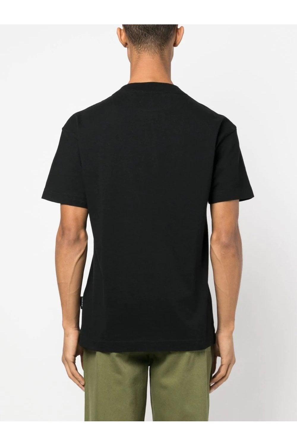 Palm Angels Star Sprayed T-Shirt Black - Urban Menswear