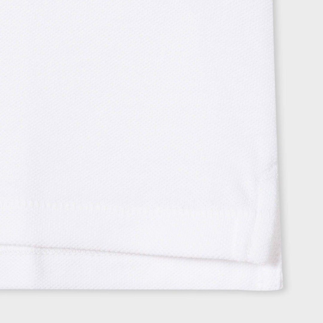 Paul Smith Zebra Logo Polo Shirt White - Urban Menswear