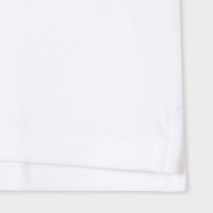 Paul Smith Zebra Logo Polo Shirt White - Urban Menswear