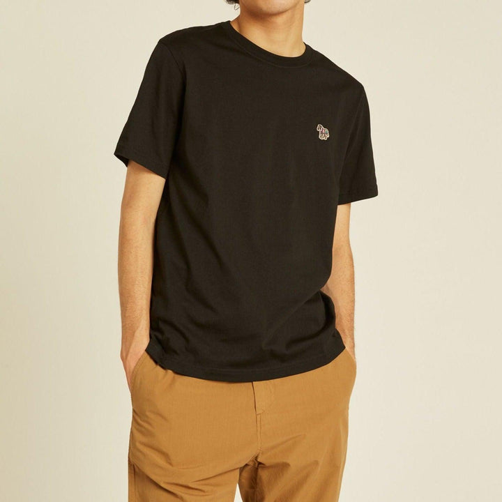 Paul Smith Zebra Logo T-Shirt Black - Urban Menswear