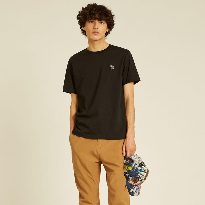 Paul Smith Zebra Logo T-Shirt Black - Urban Menswear