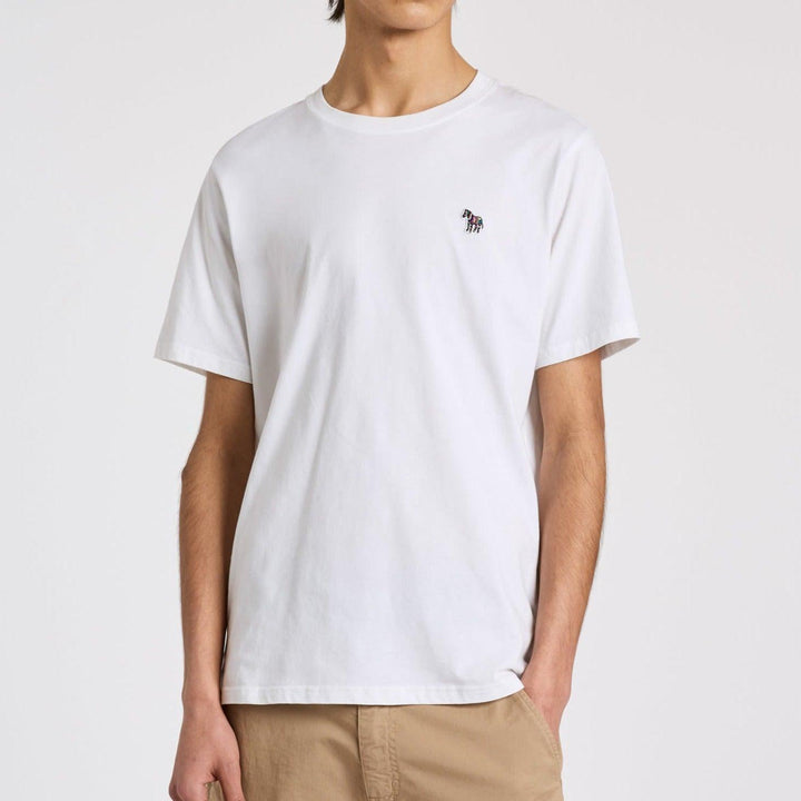 Paul Smith Zebra Logo T-Shirt White - Urban Menswear