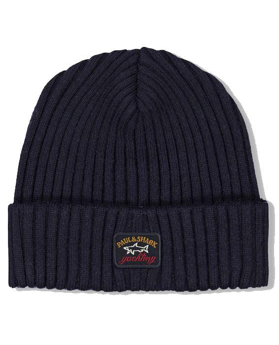 Paul & Shark Badge Hat Navy - Urban Menswear