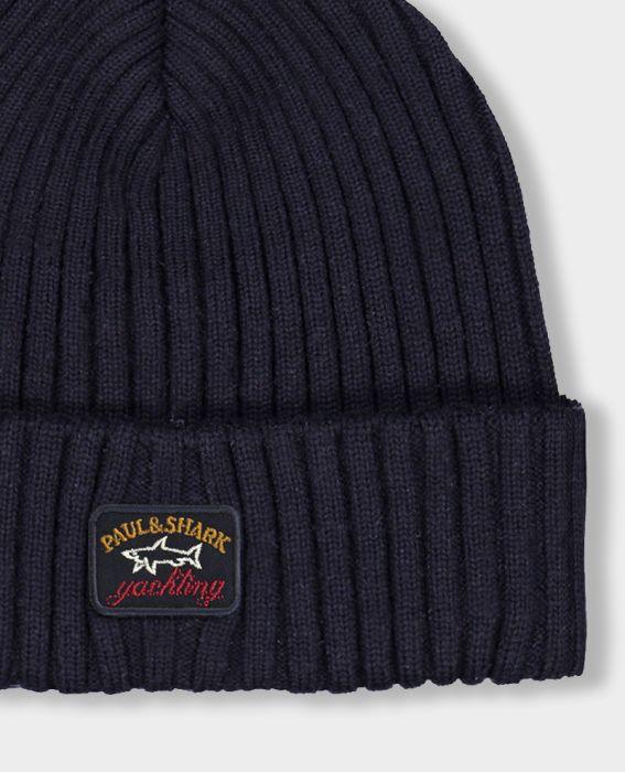 Paul & Shark Badge Hat Navy - Urban Menswear
