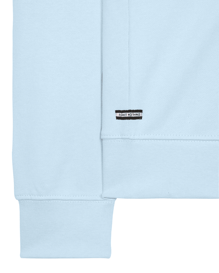 Weekend Offender Cusco Sweatshirt Mineral Blue - Urban Menswear