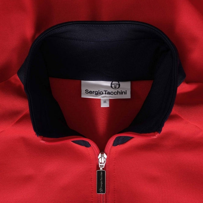 Sergio Tacchini Dallas Track Top Red/Navy - Urban Menswear