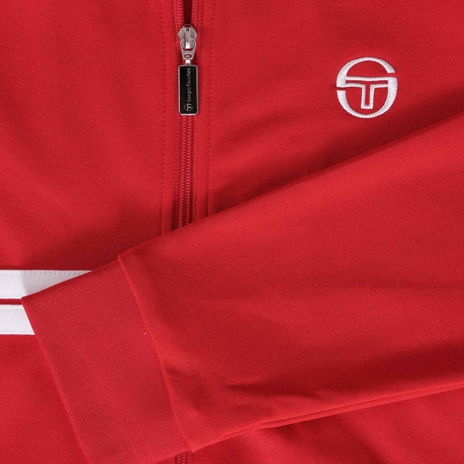 Sergio Tacchini Dallas Track Top Red/Navy - Urban Menswear