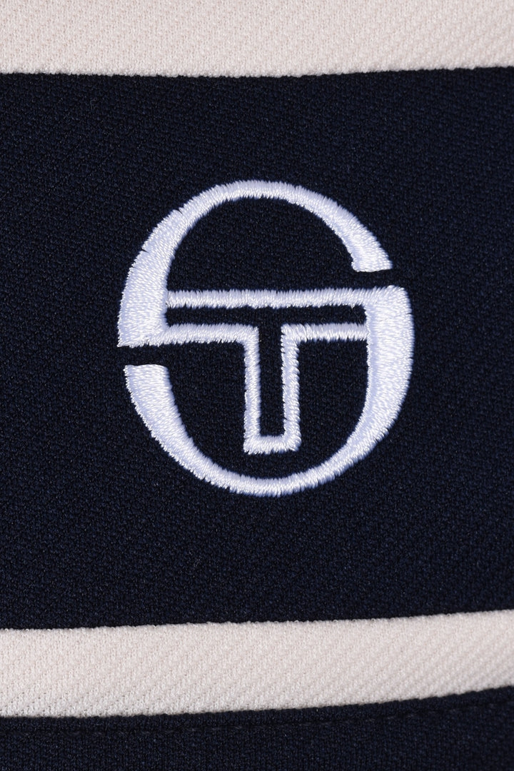 Sergio Tacchini Damarindo Track Top Buttercream/Blue - Urban Menswear