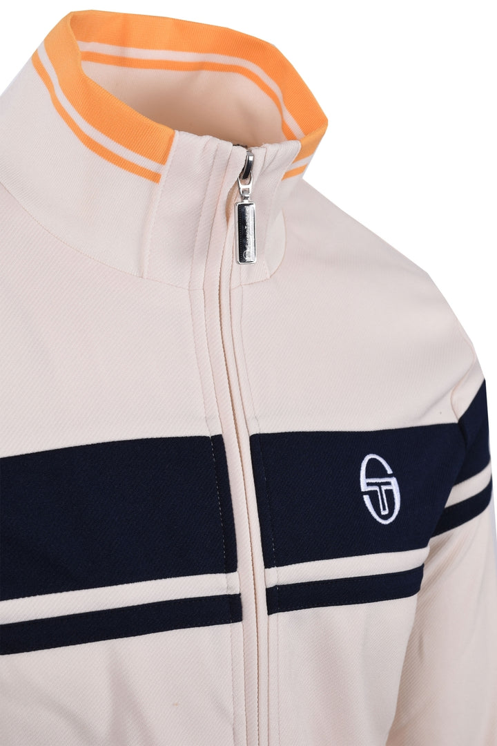 Sergio Tacchini Damarindo Track Top Buttercream/Blue - Urban Menswear