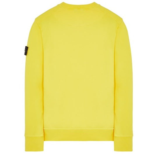 Stone Island Crewneck Sweatshirt Yellow - Urban Menswear