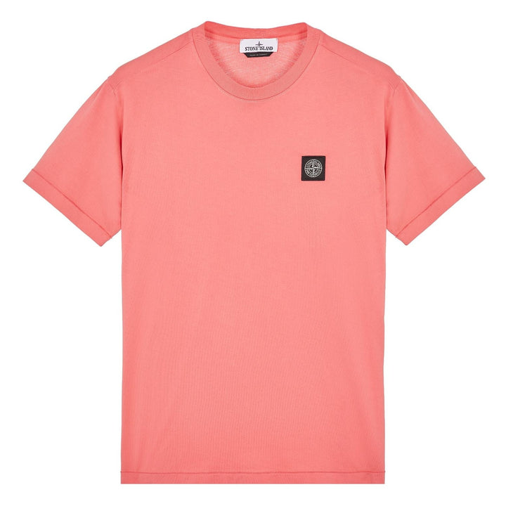 Stone Island Patch Logo T-Shirt Cyclamen - Urban Menswear