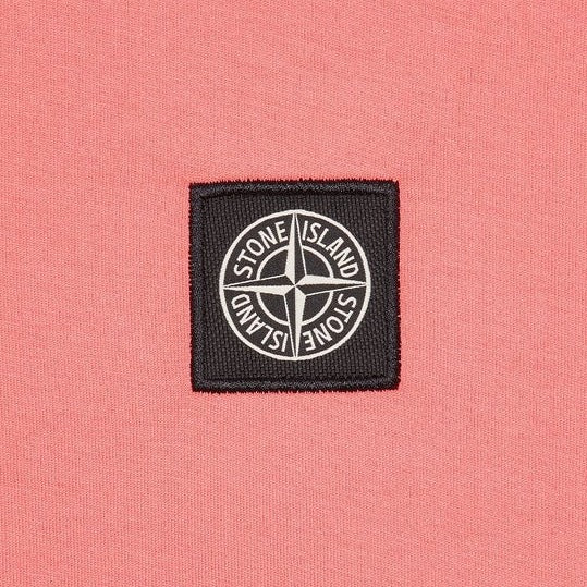 Stone Island Patch Logo T-Shirt Cyclamen - Urban Menswear