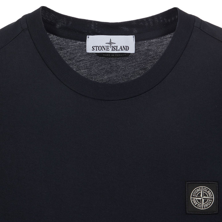 Stone Island Patch Logo T-Shirt Navy - Urban Menswear