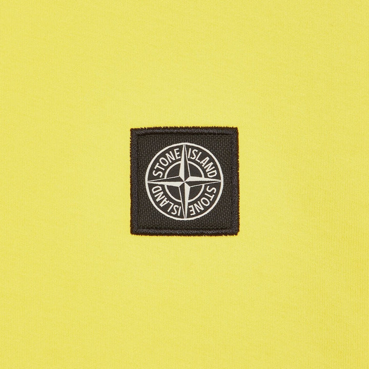 Stone Island Patch Logo T-Shirt Yellow - Urban Menswear