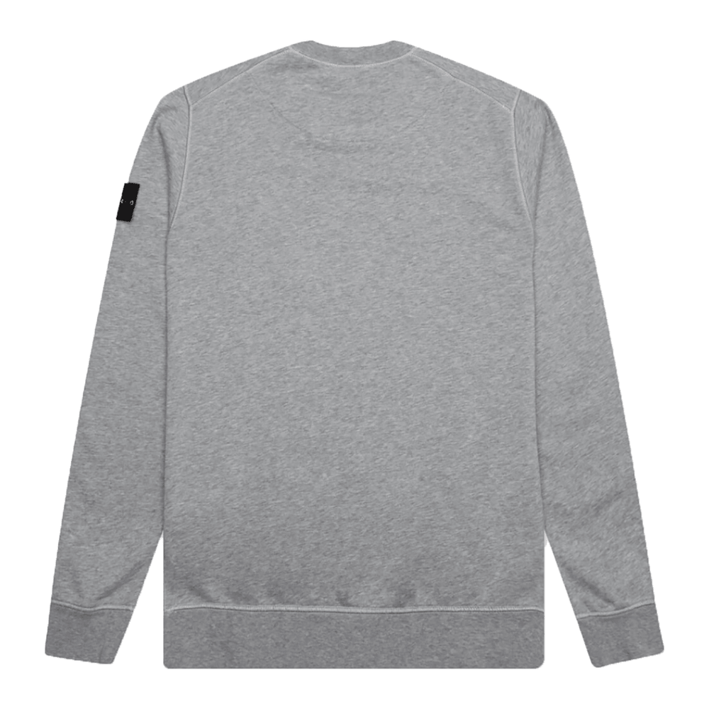 Stone Island Crewneck Sweatshirt Light Grey Melange - Urban Menswear
