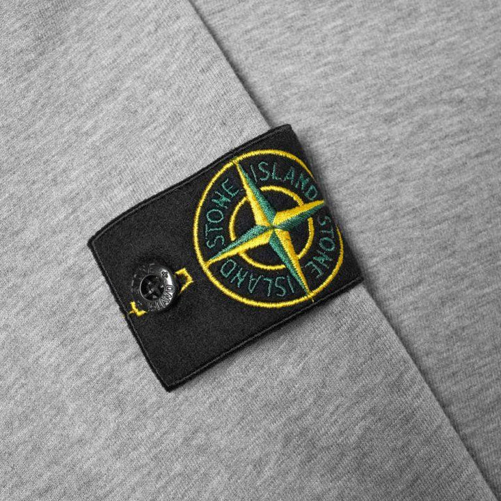 Stone Island Crewneck Sweatshirt Light Grey Melange - Urban Menswear