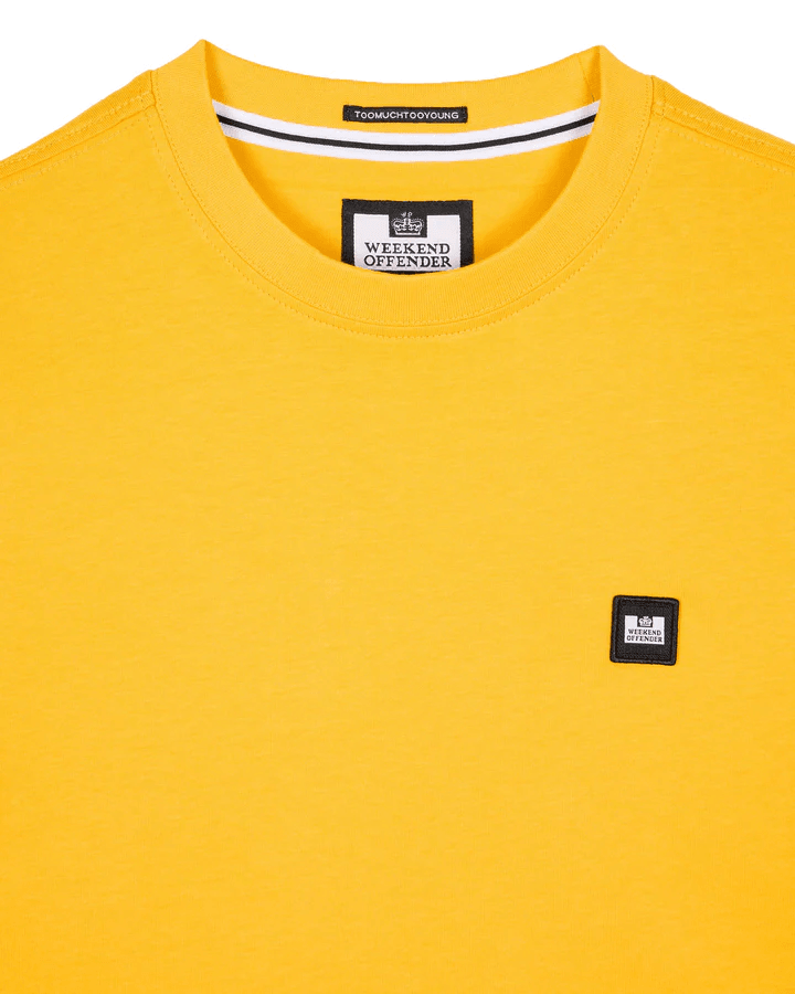 Weekend Offender Cannon Beach T-Shirt Honeycomb - Urban Menswear