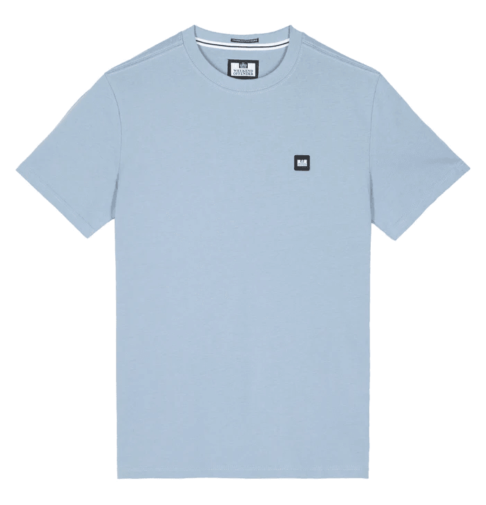 Weekend Offender Cannon Beach T-Shirt Slate Blue - Urban Menswear