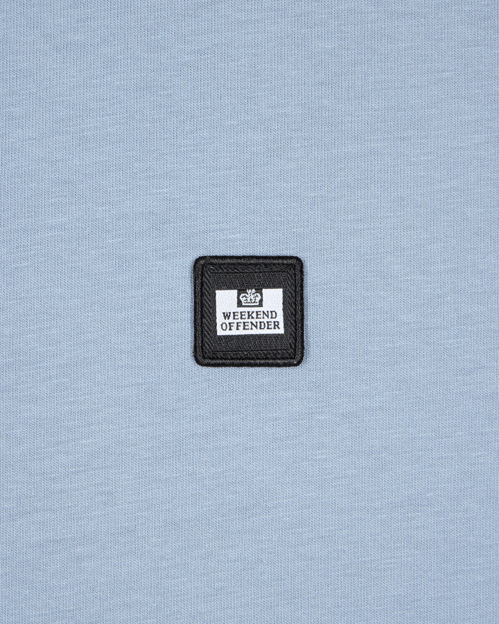 Weekend Offender Cannon Beach T-Shirt Slate Blue - Urban Menswear