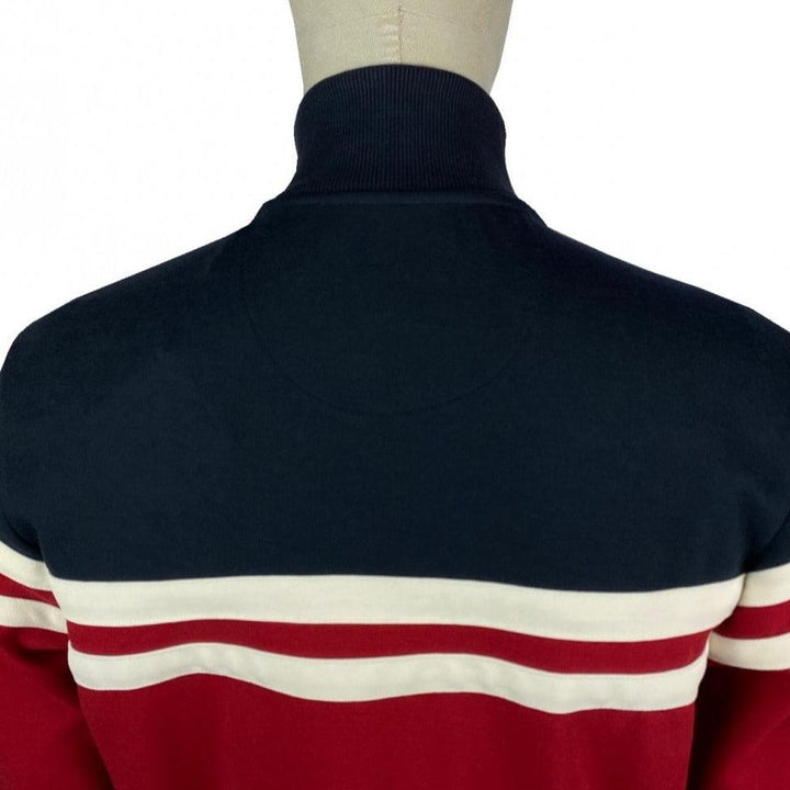 Trojan Stripe Track Top Blood - Urban Menswear