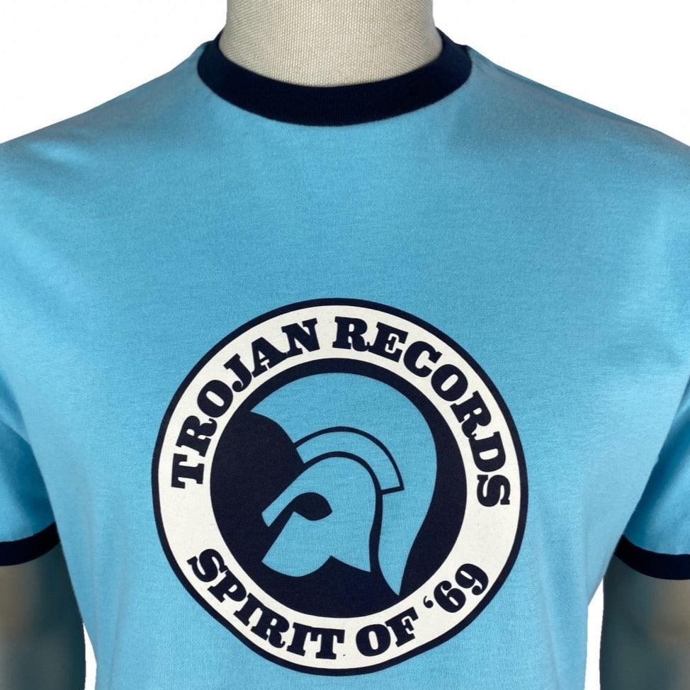 Trojan Records Spirit of 69' Logo T Shirt Mint - Urban Menswear