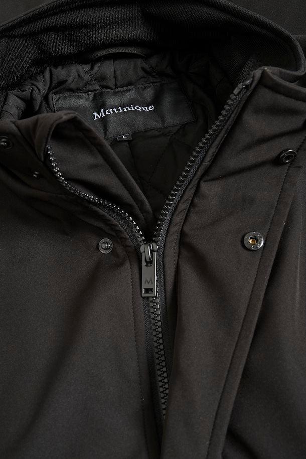 Matinique Miles Winter Jacket Black - Urban Menswear