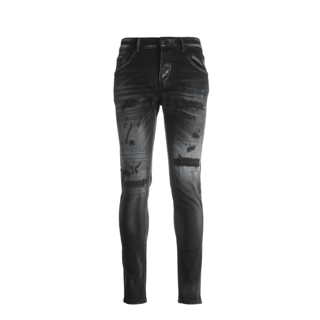 7TH HVN Yorker Black Jeans - Urban Menswear