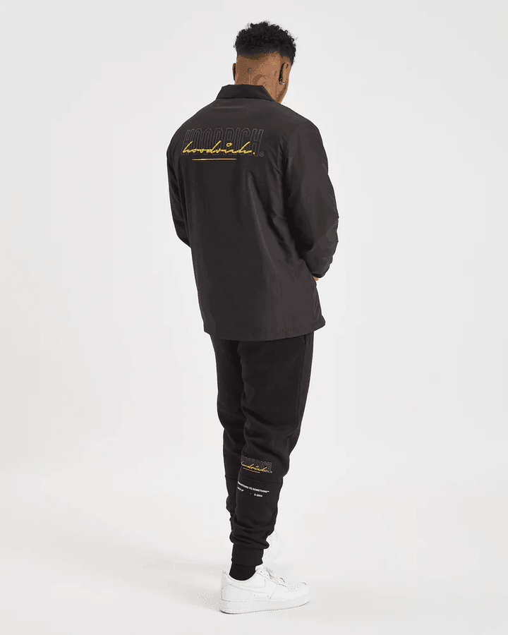 Hoodrich OG Blend Jacket Black/Iron Gate/Yellow - Urban Menswear