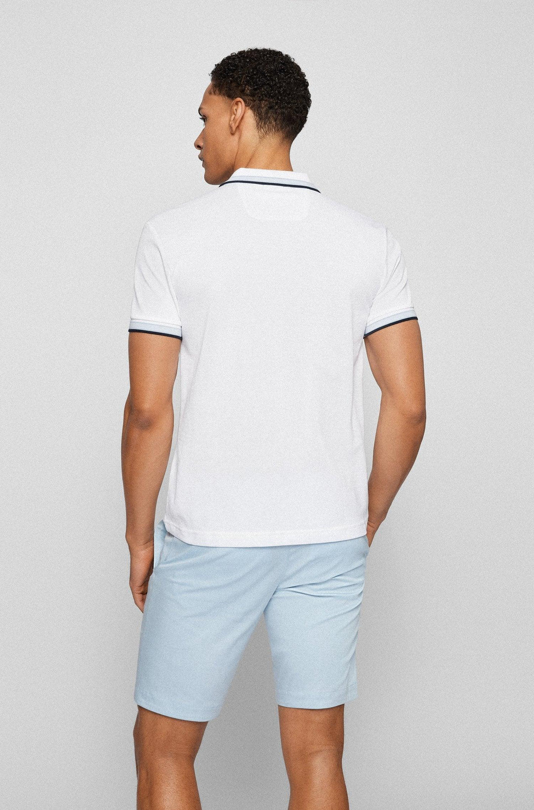 Hugo Boss Paddy Polo Shirt White - Urban Menswear