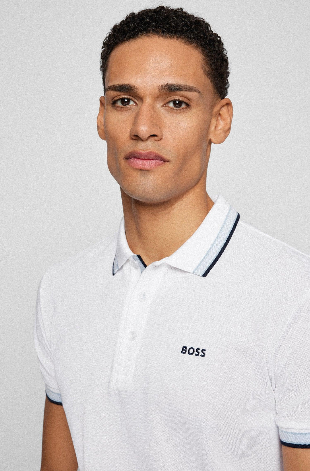 Hugo Boss Paddy Polo Shirt White - Urban Menswear