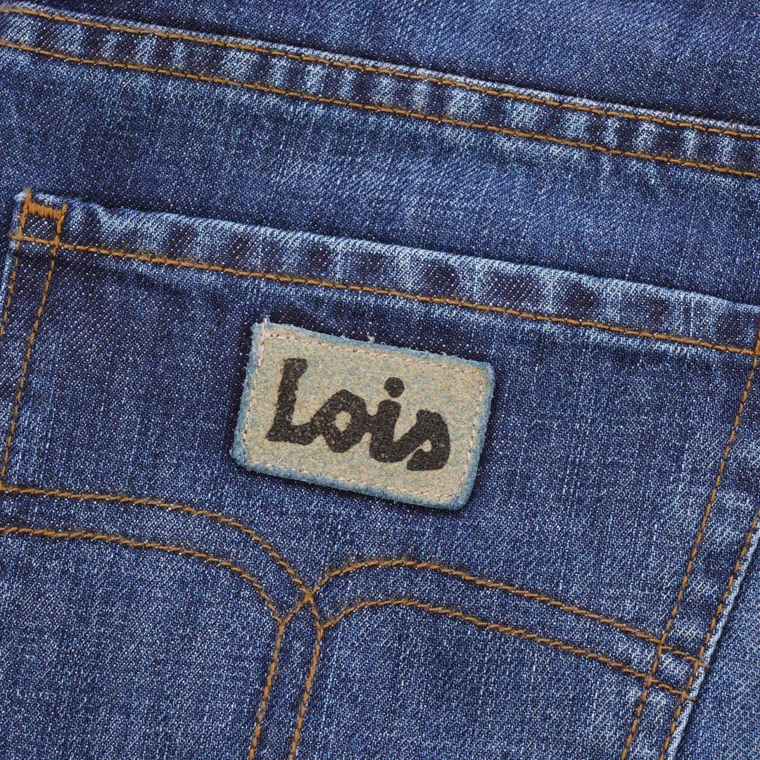Lois Marvin Straight Fit Jeans Stone Wash Blue - Urban Menswear
