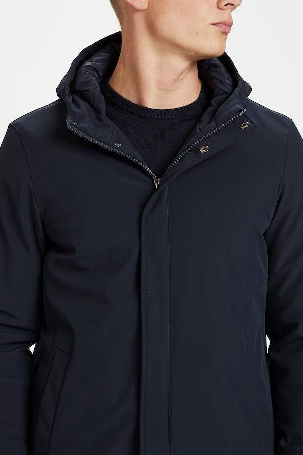 Matinique Dark Navy Deston Coat - Urban Menswear