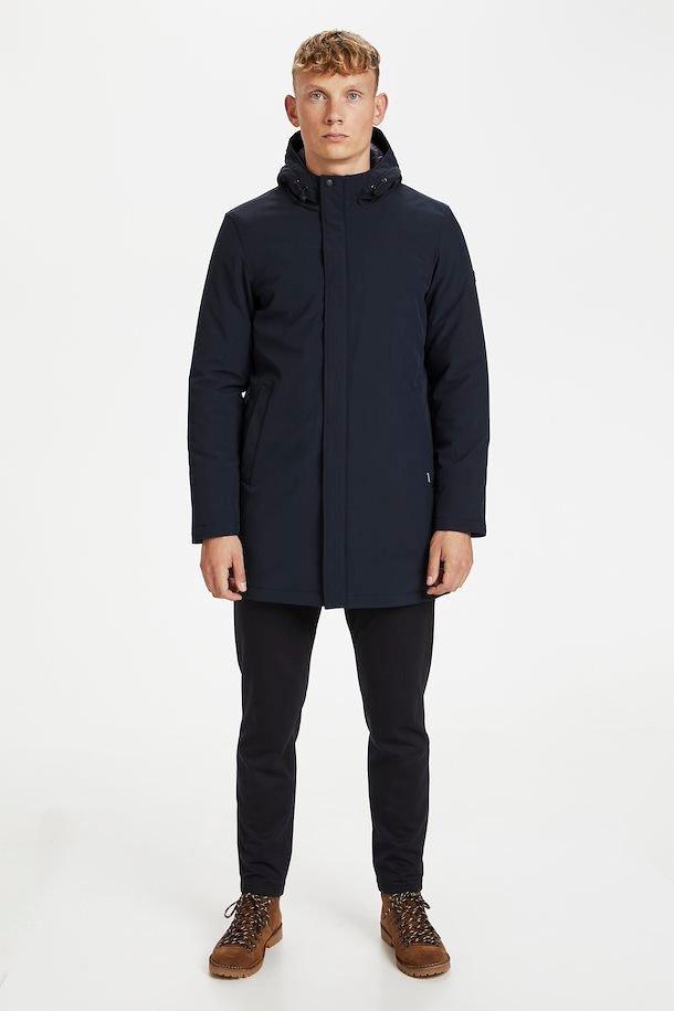 Matinique Dark Navy Deston Coat - Urban Menswear
