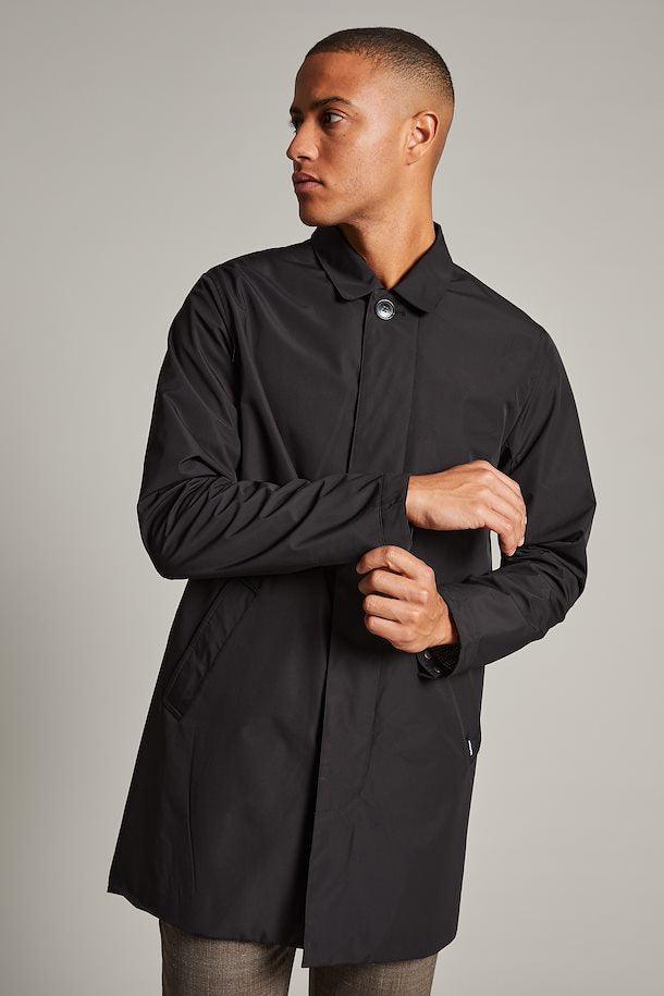 Matinique Miles Mac Jacket Black - Urban Menswear