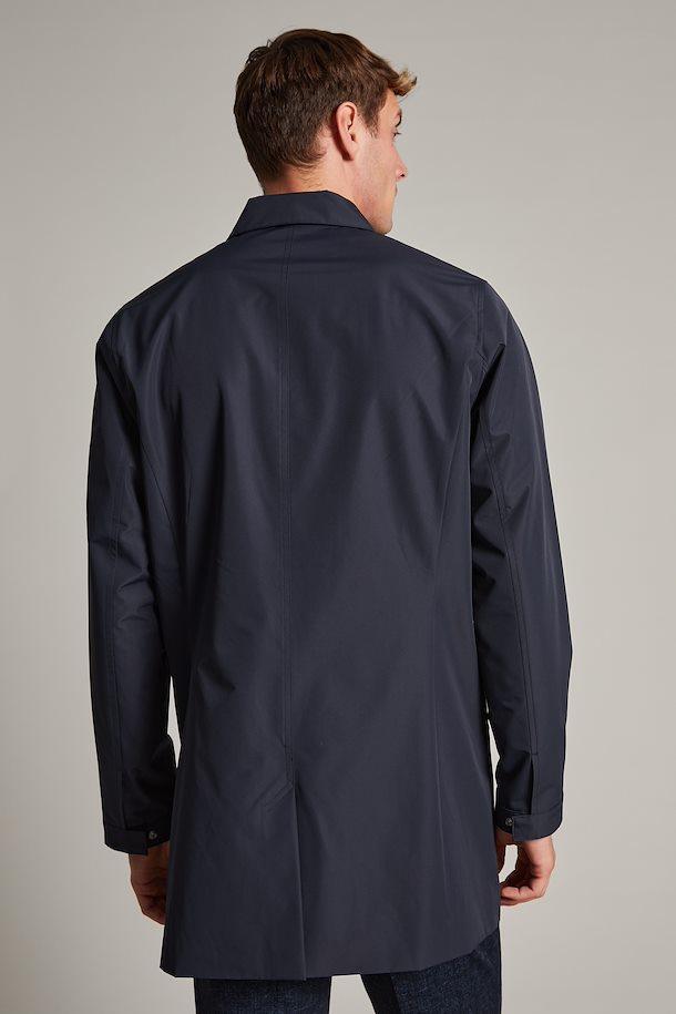 Matinique Miles Mac Jacket Dark Navy Blue - Urban Menswear