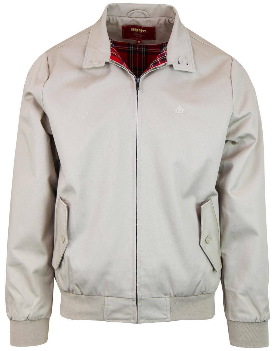 Merc London Harrington Jacket Beige - Urban Menswear