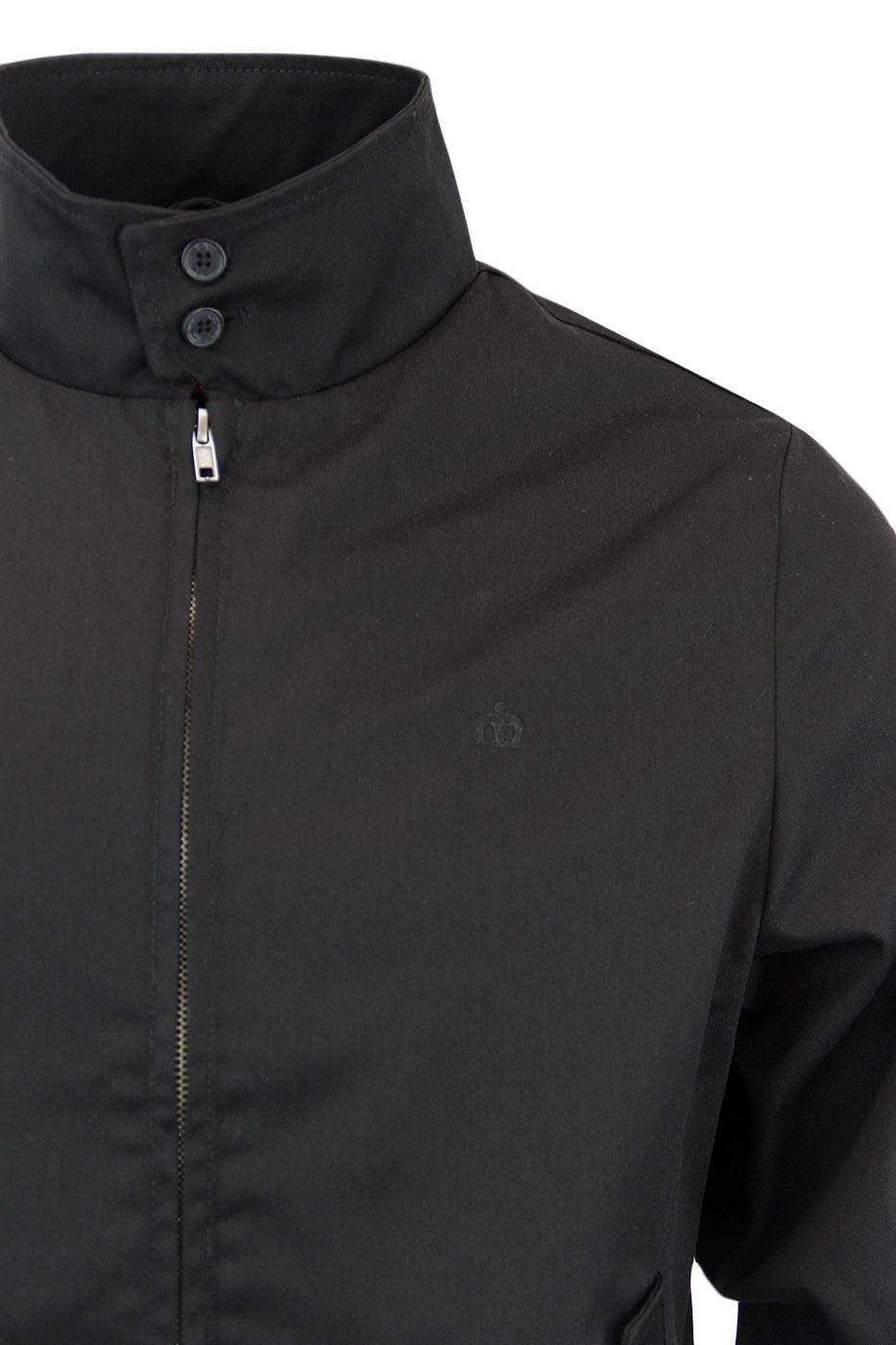 Merc London Harrington Jacket Black - Urban Menswear