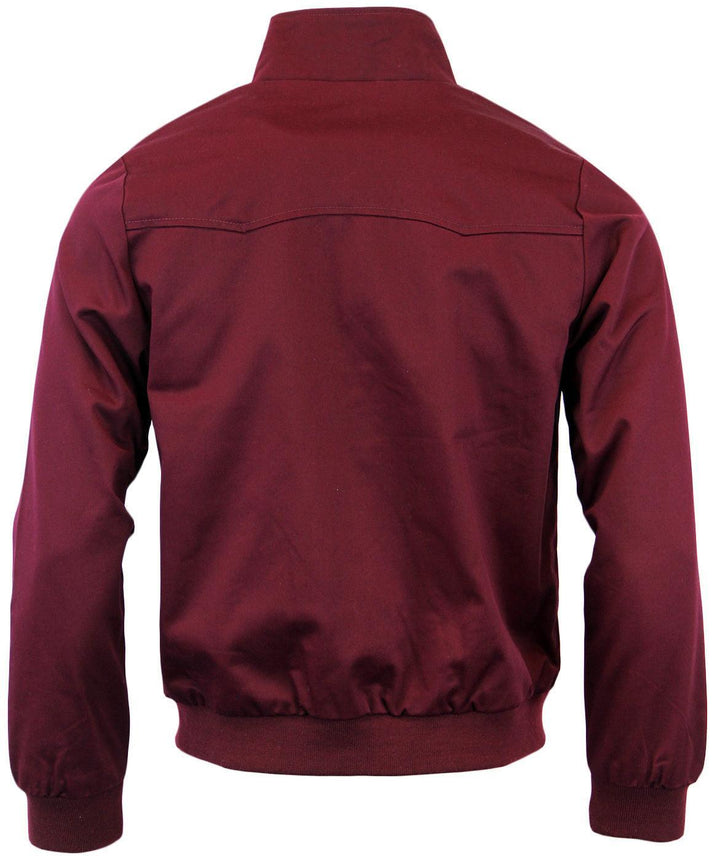 Merc London Harrington Jacket Wine - Urban Menswear