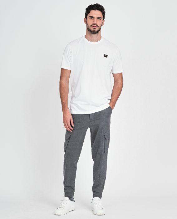 Paul & Shark Badge T Shirt White - Urban Menswear