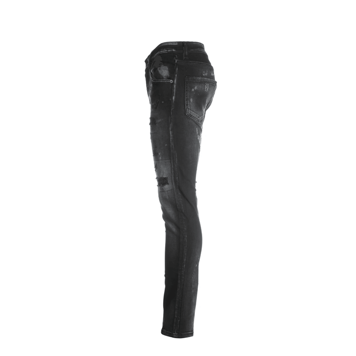 7TH HVN Yorker Black Jeans - Urban Menswear