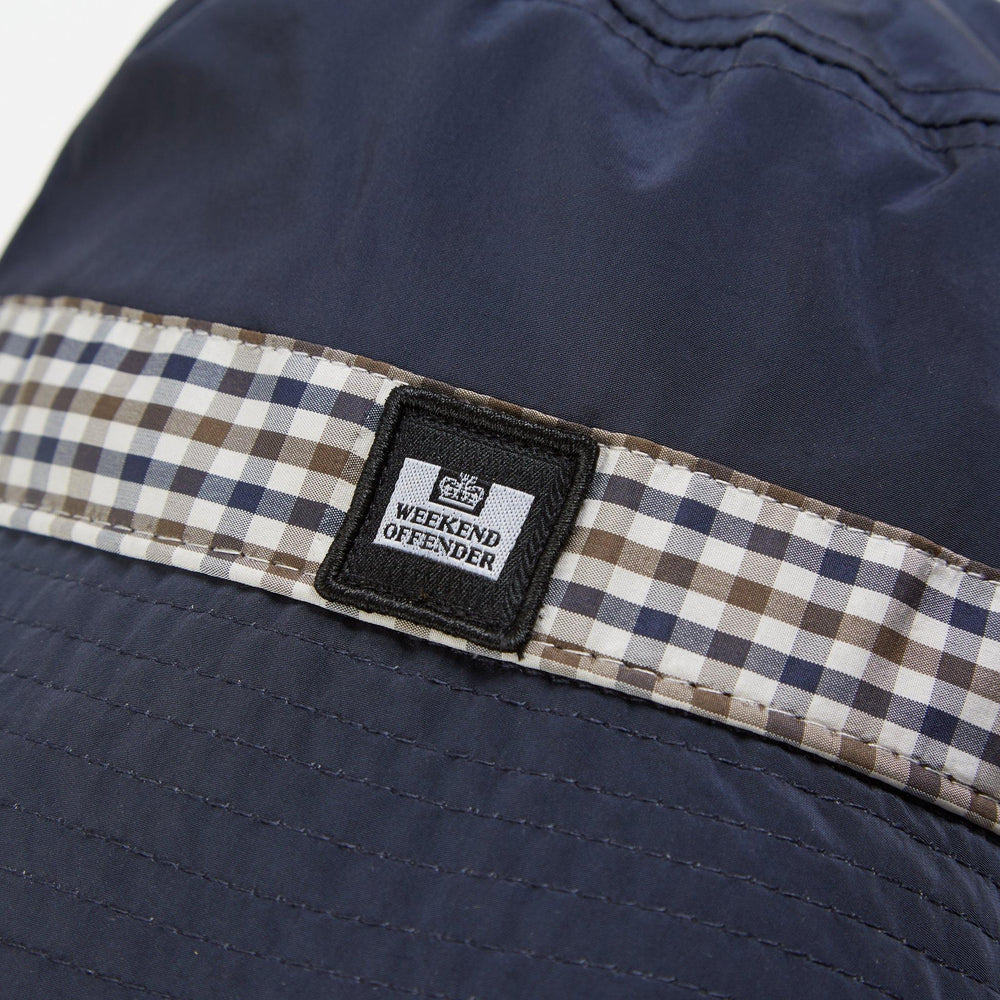 Weekend Offender Queensland Navy Bucket Hat - Urban Menswear