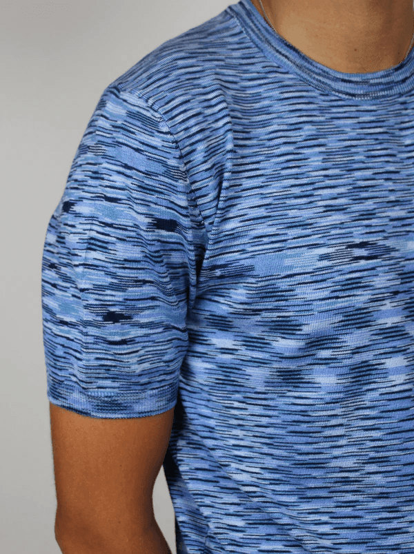 White Threads Space Dye 019 T-Shirt - Urban Menswear